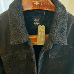 NORTH WESTERN Black Denim Jacket / Men’s: XL , Brand new, Not Worn, No Damages